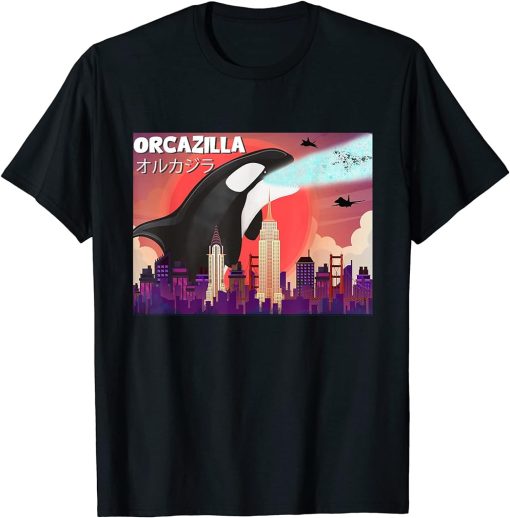 Funny Orcazilla Killer Whale for Orca Lovers T-Shirt