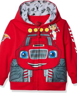 Boys" Toddler Monster Machines Lets Blaze Hoodie